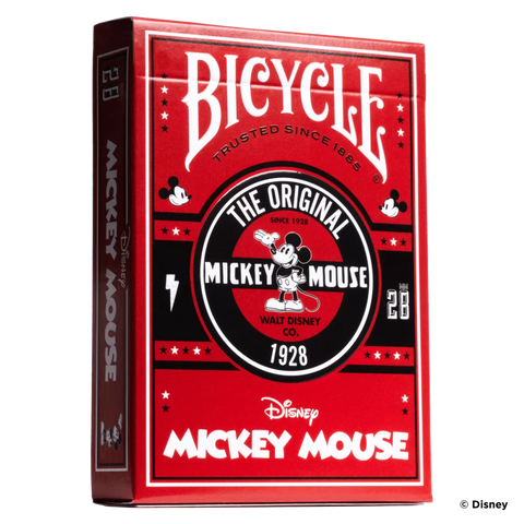 Playing Cards - Bicycle - Disney - Classic Mickey (Red)