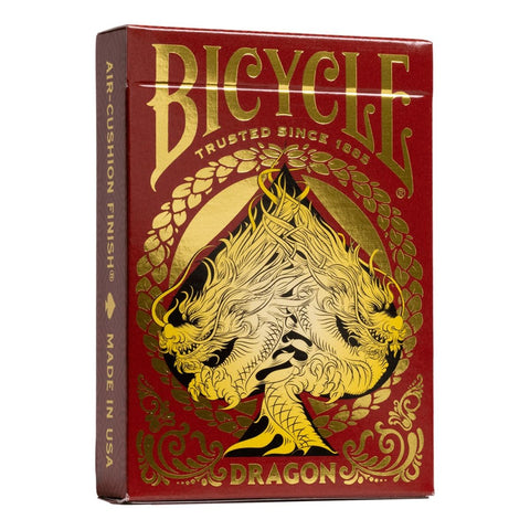 Playing Cards - Bicycle - Red Dragon