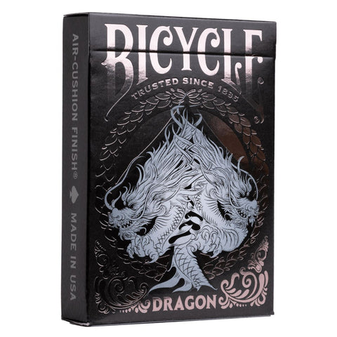 Playing Cards - Bicycle - Black Dragon