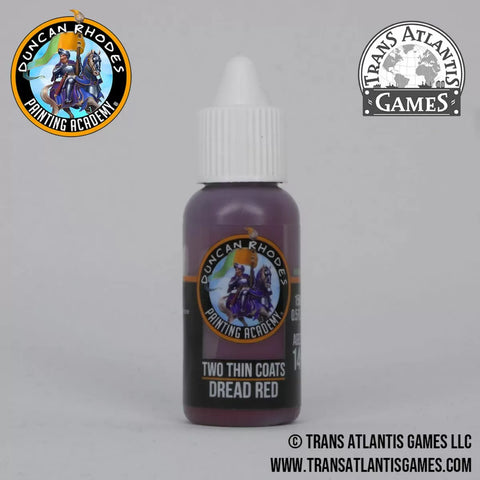Two Thin Coats - Dread Red 15ml