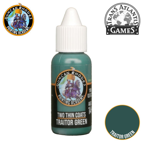 Two Thin Coats - War Master Green 15ml