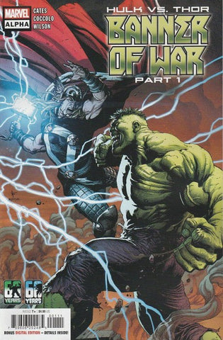 Hulk vs Thor: Banner of War - Alpha #01 (2022) One-Shot