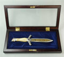 Franklin mint ceremonial viking dagger. (no key)