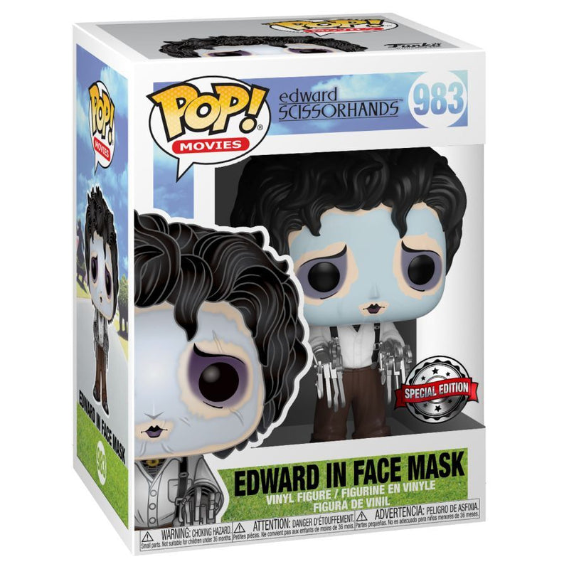Edward in face mask - Funko Pop! - Edward Scissorhands special Edition (983)