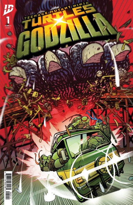 Teenage Mutant Ninja Turtles x Godzilla