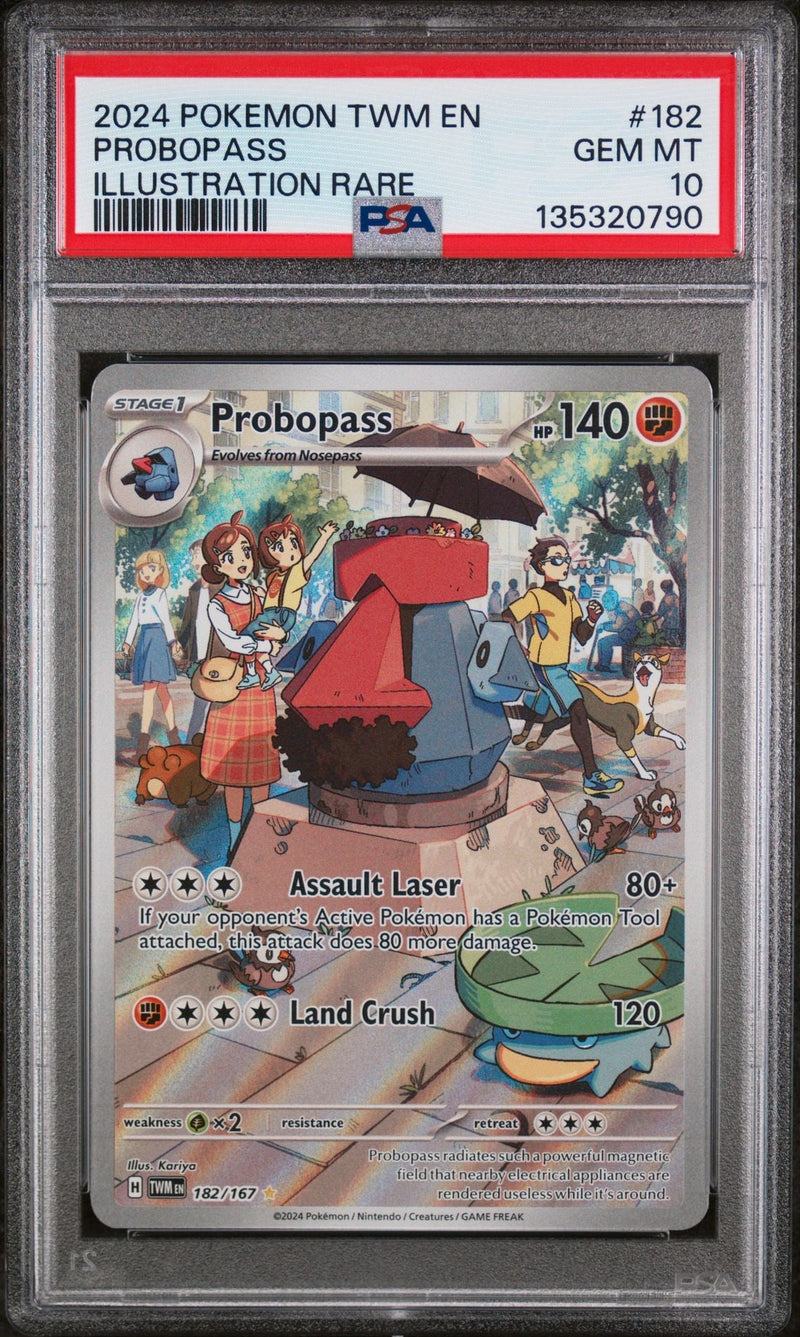 PSA 10 Probopass (182/167) [Twilight Masquerade] - slab photo