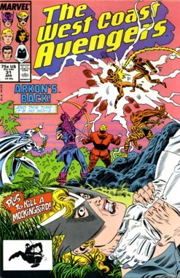 The West Coast Avengers #31 (1985) Vol. 2