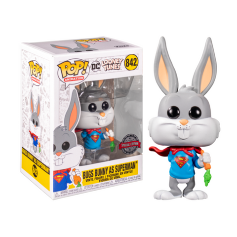 DC Looney Tunes - Funko Pop! Figure - Bugs Bunny as Superman Special Edition (842)