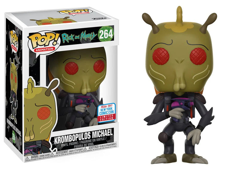 Krombopulos Michael - Funko Pop! Rick and Morty 2017 Funko Fall Con exclusive (264)