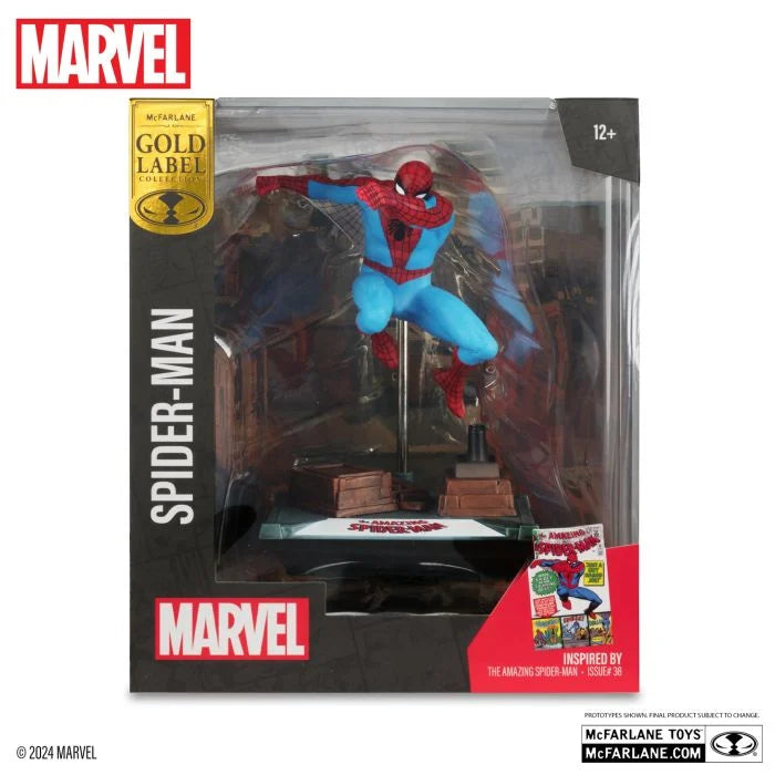 McFarlane Marvel The Amazing Spider-Man 1:10th Scale Collectible with Scene (Spider-Man