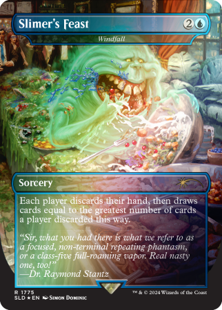 Magic the Gathering - Secret Lair x Ghostbusters: Slimer Foil Edition