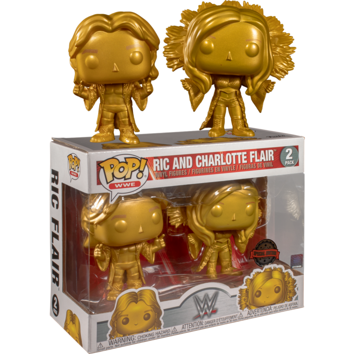 Ric and Charlotte Flair - POP! Figure - WWE Special Edition 2 pack