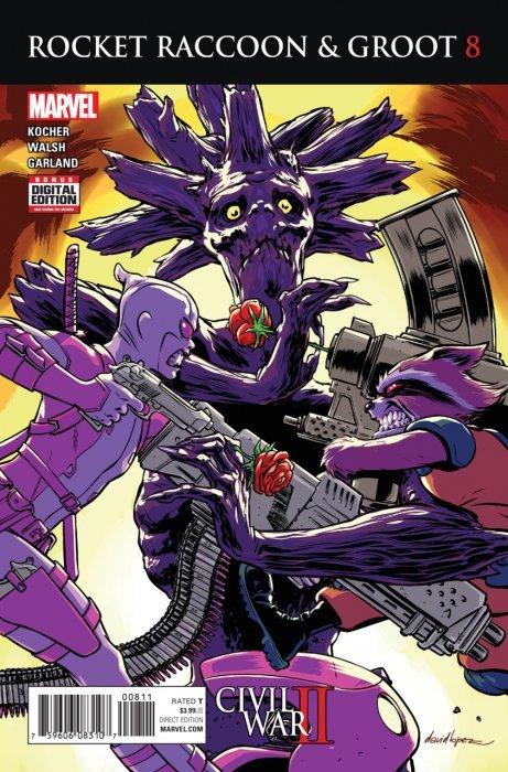 Rocket Raccoon and Groot