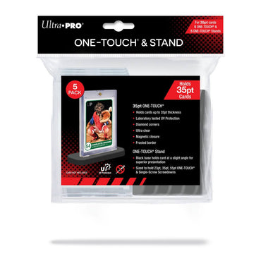 Ultra Pro - Specialty Holders - 35Pt - One Touch & Stand 5pk