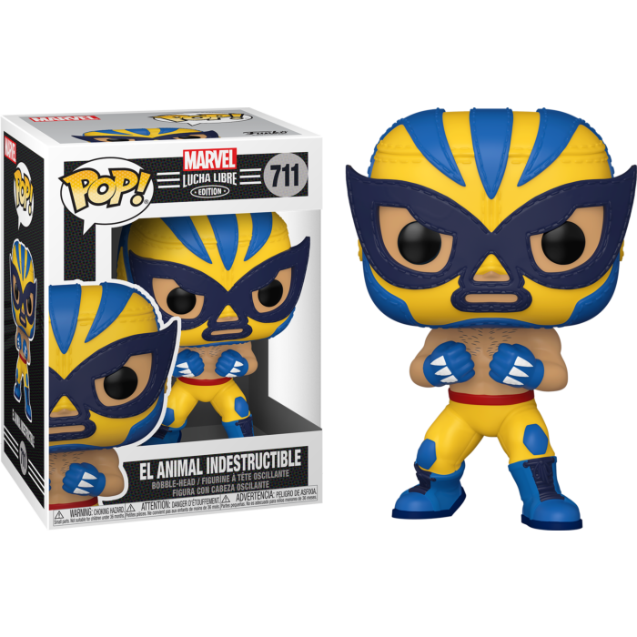 Marvel Lucha Libre Edition - Funko POP! Figure - El Animal Indestructible (711)