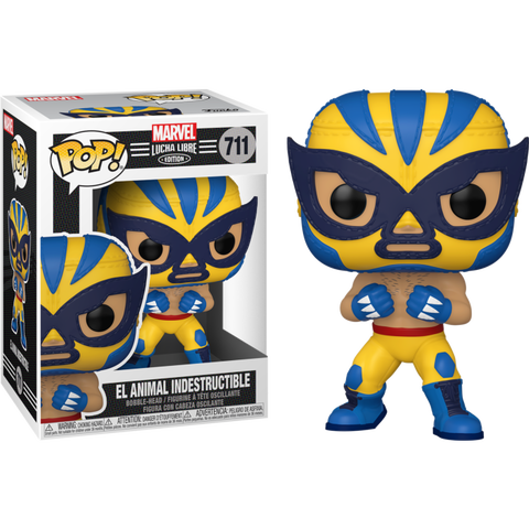 Marvel Lucha Libre Edition - Funko POP! Figure - El Animal Indestructible (711)