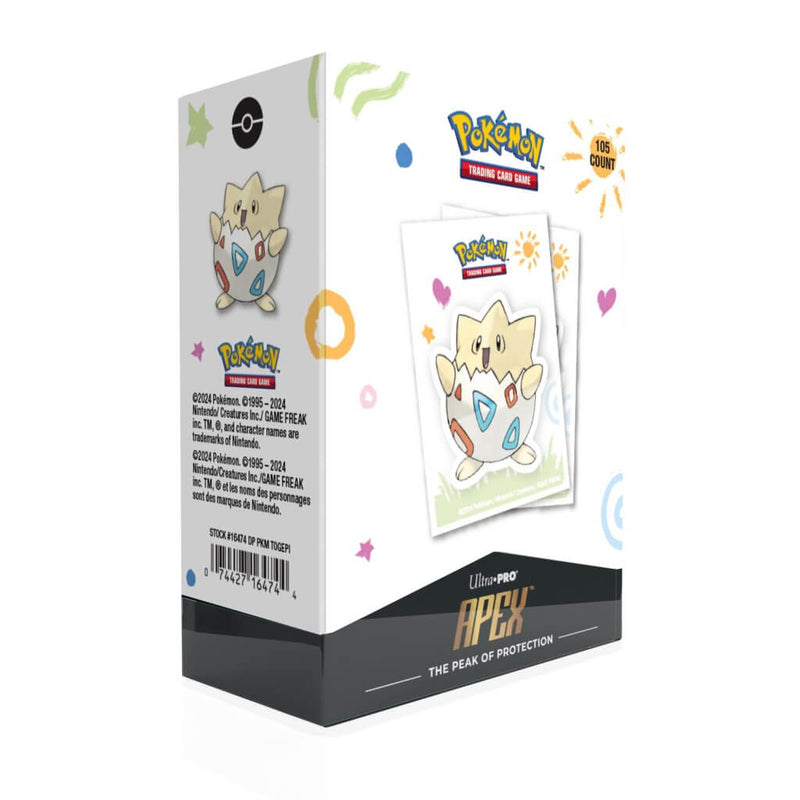 Pokemon - Togepi Holiday -105ct Apex Deck Protector Sleeves