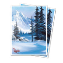 Ultra Pro - Bob Ross - Winter Paradise - 105ct Apex Deck Protector Sleeves