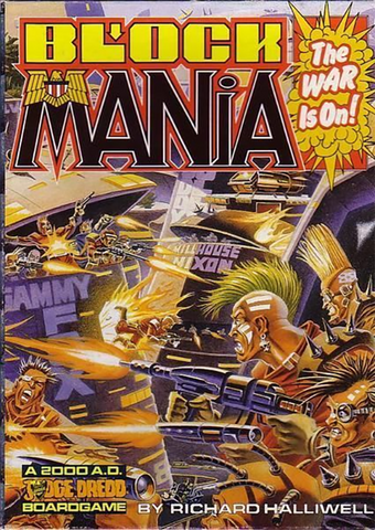 Judge Dredd Block Mania Board Game