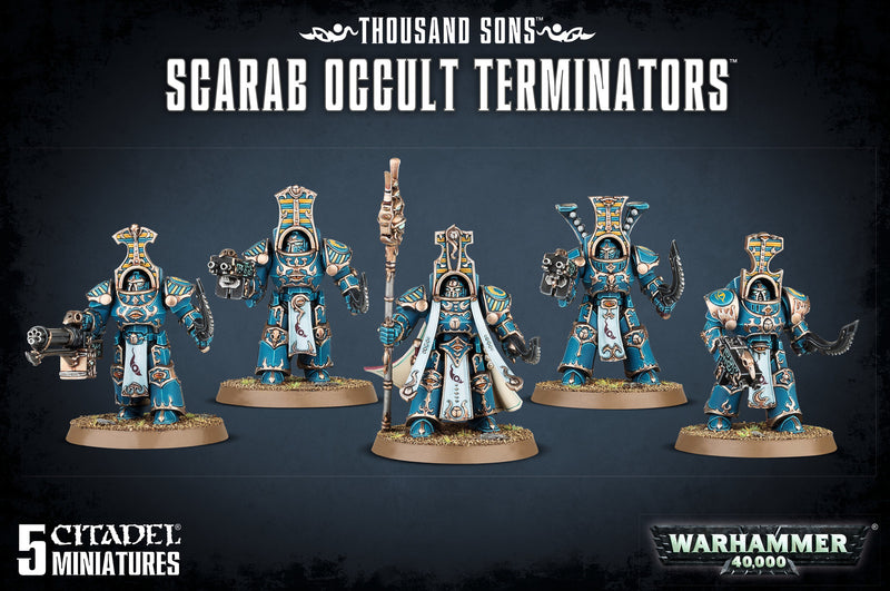 Thousand Sons Scarab Occult Terminators