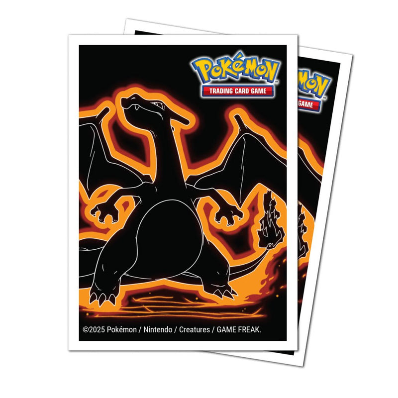 Pokemon - Neon Kanto - Charizard - 105ct Apex Deck Protector Sleeves