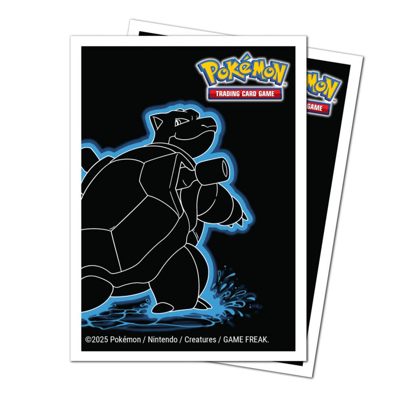 Pokemon - Neon Kanto - Blastoise - 105ct Apex Deck Protector Sleeves
