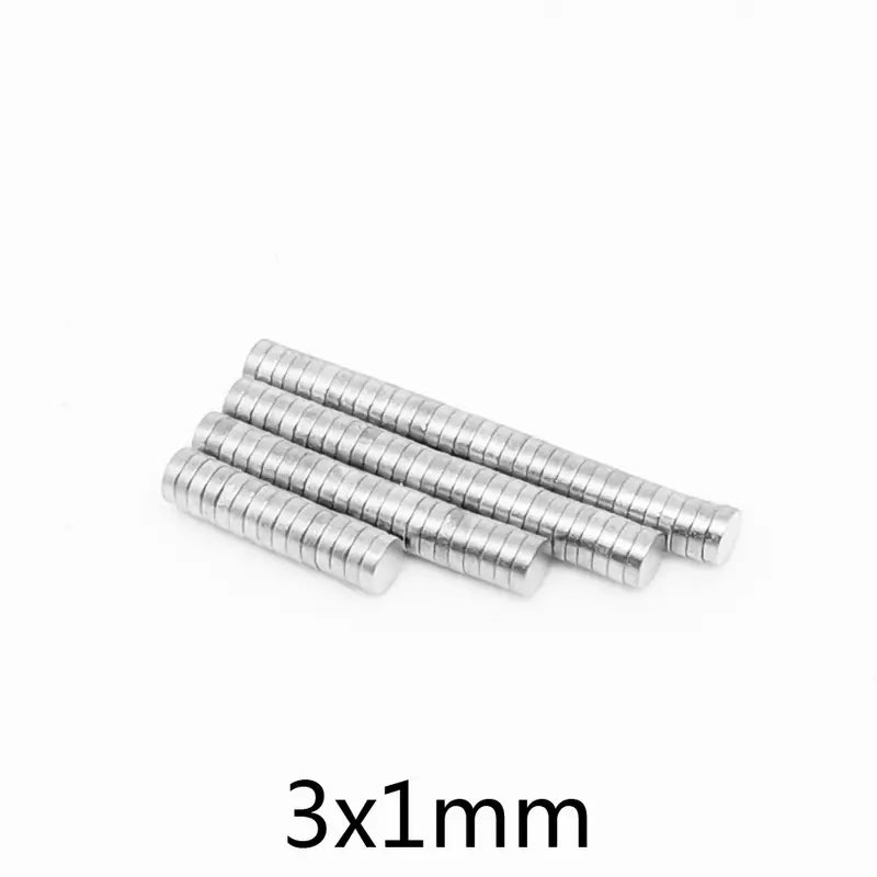 Round Magnet Pack - 3mm x 1mm (50)