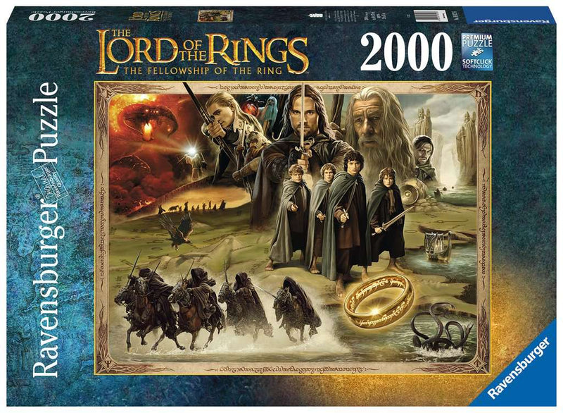 LOTR The Fellowship of the Ring 2000pc