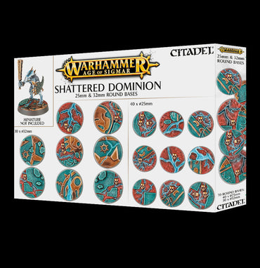 Shattered Dominion: 25 & 32mm Round Bases