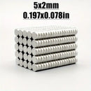 Round Magnet Pack - 5mm x 2mm (25)