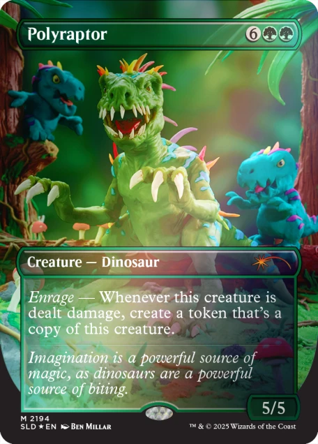 Magic the Gathering - Secret Lair x Playdoh - Squishful Thinking - Extra Life 2025 (Rainbow Foil)