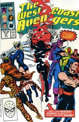 The West Coast Avengers #37 (1985) Vol. 2