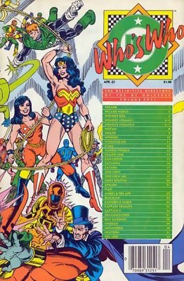 Who's Who The Difinitive Directory of the DC Universe Complete Set #01 - #26 (C7) (1985-1987)