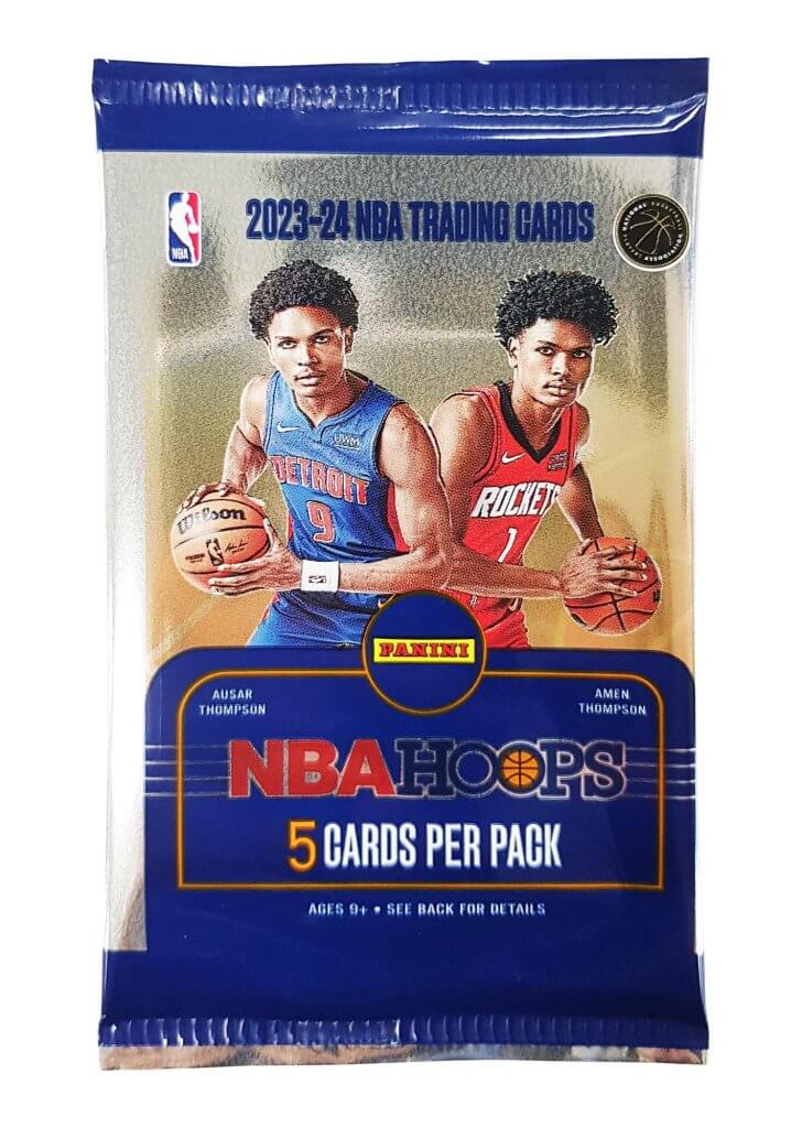 2023-2024 Hoops Basketball Gravity Feed (5 x card per pack)