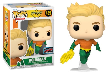 DC Super heroes - Funko Pop! Figure - Aquaman 2022 Fall Con Exclusive (439)