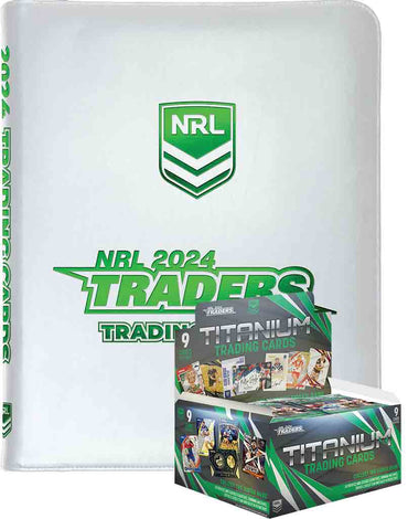 NRL 2024 Traders Sealed Titanium Hobby Box