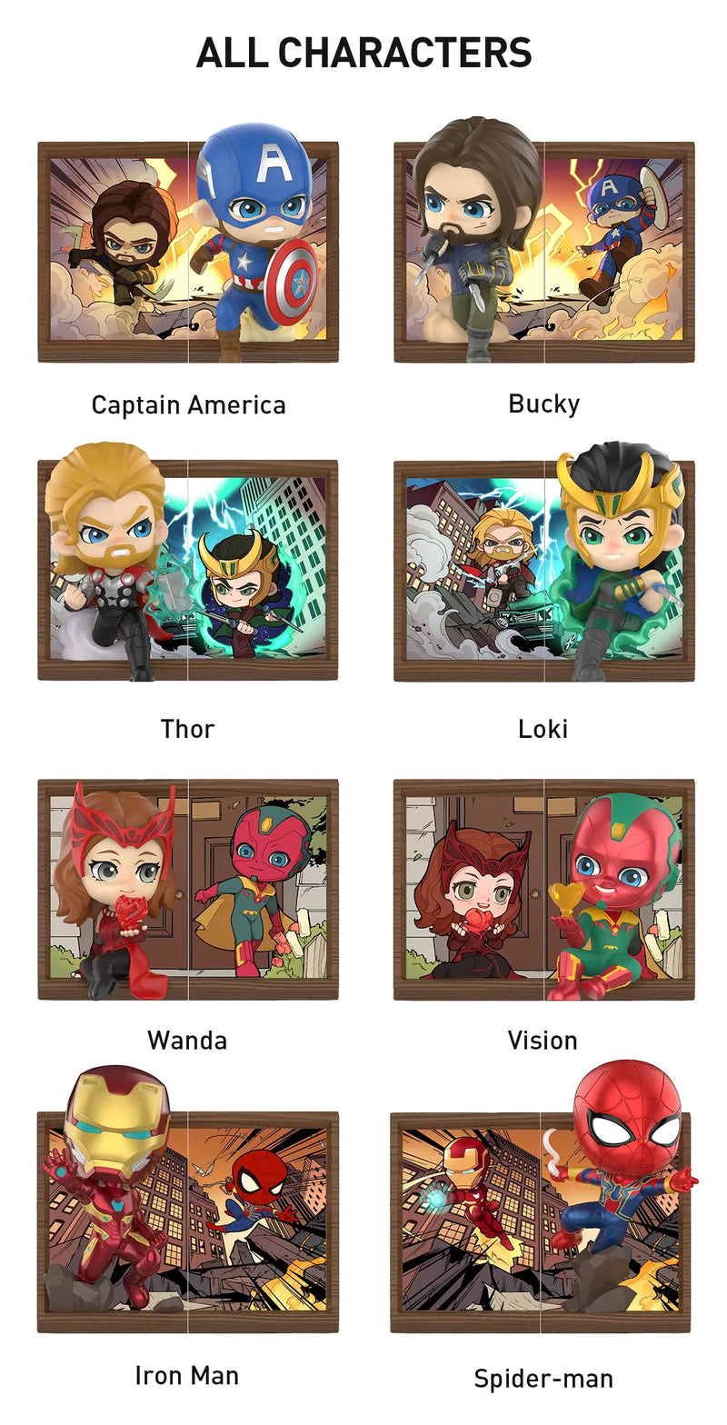POP MART - Marvel Avengers - Photo Frame Series Figures Blind Box
