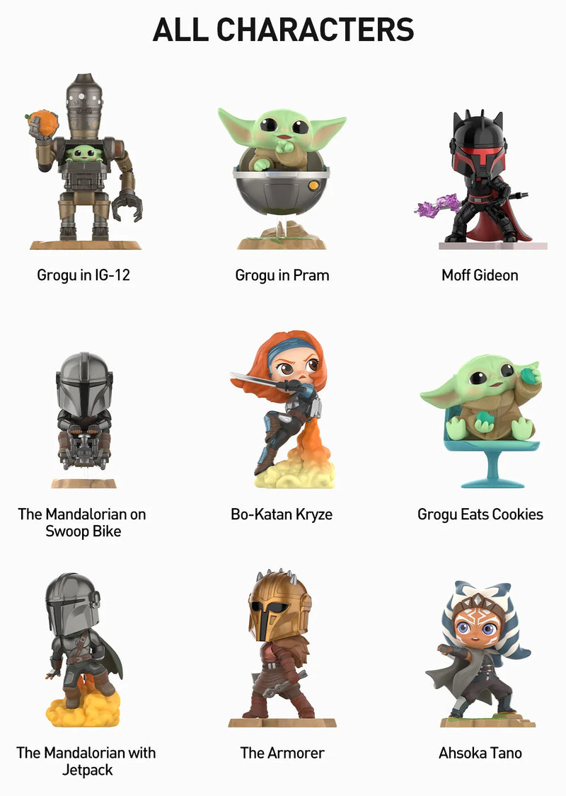 PopMart - Star Wars: The Mandalorian Series Figures Blind Box