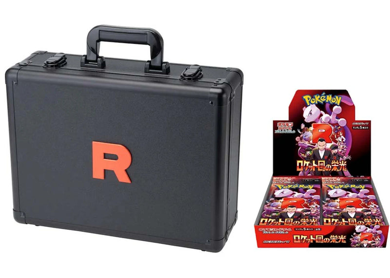 Pokémon TCG (Japanese) - Scarlet & Violet SV10a - The Glory of Team Rocket Limited Edition Attache Case