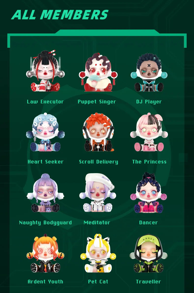 POP MART - Skull Panda - City of Night Blind Box