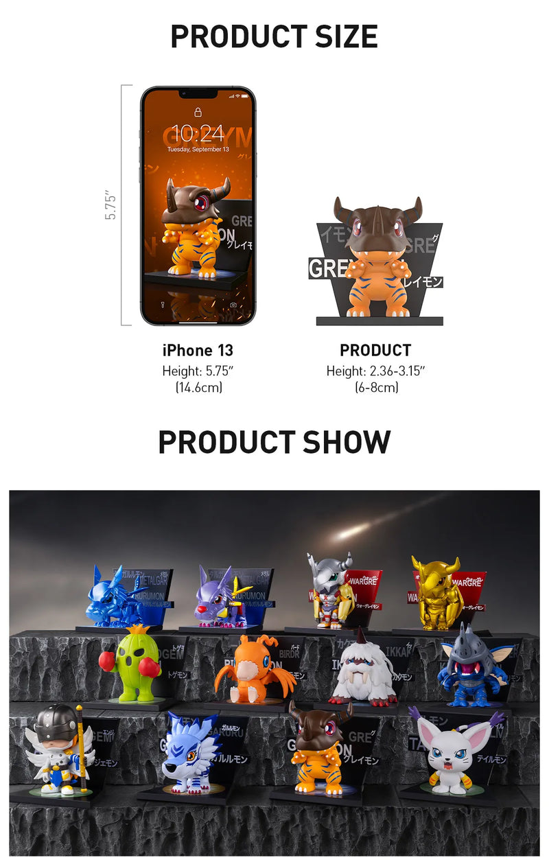 POP MART - Digimon Adventure Fridge Magnet Blind Box