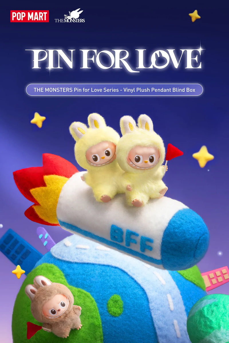 The Monsters Labubu Pin for Love (A-M)
