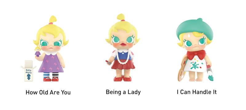 POP MART - Baby Molly When I Was Three Figures Blind Box