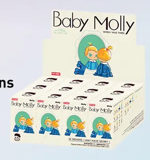 POP MART - Baby Molly When I Was Three Figures Blind Box