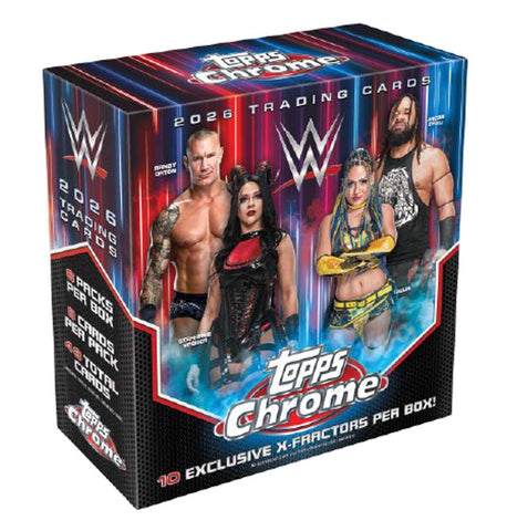 Topps - 2026 - WWE Chrome Mega Box