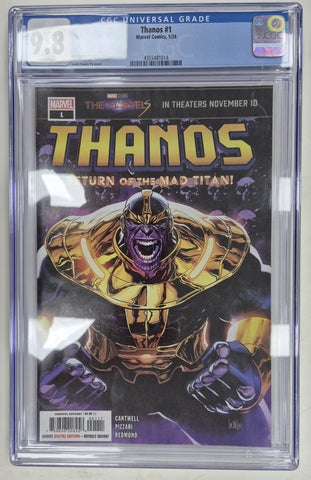 Thanos #01 (2024) Volume 04 Graded CGC 9.8
