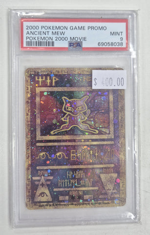 2000 Pokemon Game Movie Promo - Ancient Mew PSA 9 MINT