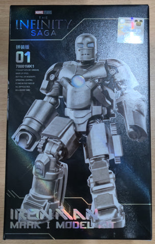 Marvel Studios: The Infinity Saga - Iron Man Mark I-VII 7cm Action Figure