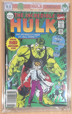 Incredible Hulk #393 (1968-1999) Volume 01 - Australian Edition - GRADED pH Certification 8.5