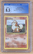 1999 Pokemon Base Set Growlithe (028/102) Graded CGC 8.5